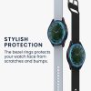 Kwmobile számlapkeret Samsung Galaxy Watch 6 Classic telefonhoz, kék, alumínium, KWM000024TL003C