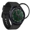 Kwmobile számlapkeret Samsung Galaxy Watch 6 Classic telefonhoz, fekete/ezüst, alumínium, KWM0000259B001C