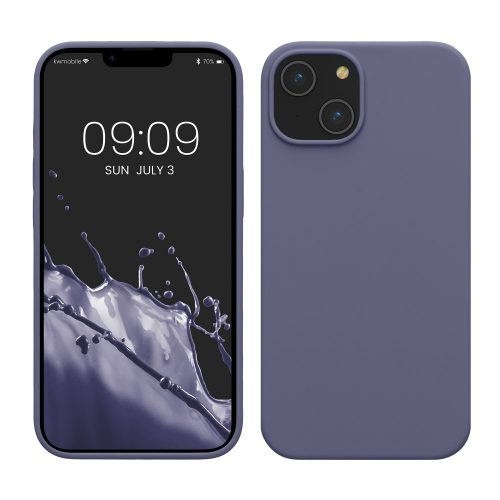 Kwmobile tok Apple iPhone 14, sötétlila, szilikon, KWM000016NI034C