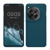 Kwmobile tok OnePlus 12 telefonhoz, sötétzöld, szilikon, KWM000022QC003C