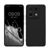 Kwmobile tok Xiaomi Redmi Note 13 Pro 5G/Poco X6 telefonhoz, fekete, szilikon, KWM000020LD001C