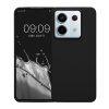 Kwmobile tok Xiaomi Redmi Note 13 Pro 5G/Poco X6 telefonhoz, fekete, szilikon, KWM000020LF001C