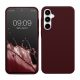 Kwmobile tok Samsung Galaxy A35-höz, Burgundy, Szilikon, KWM000021PA014C