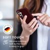 Kwmobile tok Samsung Galaxy A35-höz, Burgundy, Szilikon, KWM000021PA014C