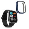 2 db Kwmobile tok készlet Xiaomi Redmi Watch 3 Active, átlátszó/zöld, szilikon, KWM000024YF004C