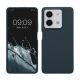 Kwmobile tok Xiaomi Redmi Note 13-hoz, sötétzöld, szilikon, KWM000020LM003C