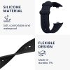 2 db Kwmobile szíj készlet Xiaomi Redmi Watch 4, fekete/sötétkék, szilikon, KWM000025BA001C