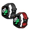 2 db Kwmobile szíj készlet Xiaomi Redmi Watch 4, többszínű, szilikon, KWM000025BB001C