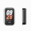 2 db Kwmobile tok készlet Xiaomi Smart Band 8 Active/Redmi Band 2 telefonhoz, átlátszó/fekete, szilikon, KWM000025BJ001C