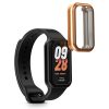 2 db Kwmobile tok készlet Xiaomi Smart Band 8 Active/Redmi Band 2 telefonhoz, fekete/arany, szilikon, KWM000025BJ002C