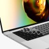 Kwmobile billentyűzet burkolat Apple MacBook Pro M2 16" (2023)/MacBook Pro M3 16" (2023), fekete, szilikon, KWM000025BO001C