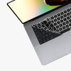 Kwmobile billentyűzet burkolat Apple MacBook Pro M2 16" (2023)/MacBook Pro M3 16" (2023), fekete, szilikon, KWM000025BU001C