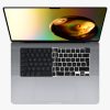 Kwmobile billentyűzet burkolat Apple MacBook Pro M2 16" (2023)/MacBook Pro M3 16" (2023), fekete, szilikon, KWM000025BU001C