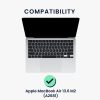 Kwmobile billentyűzet matrica Apple MacBook Air M2-höz (2022), többszínű, műanyag, KWM000025CP001C