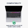 Kwmobile billentyűzet matrica Apple MacBook Pro M1 13" (2020)/MacBook Pro M2 13" (2022), többszínű, műanyag, KWM000025CR001C