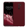 Kwmobile tok Xiaomi Redmi 9 telefonhoz, fekete, szilikon, KWM000011MN021C