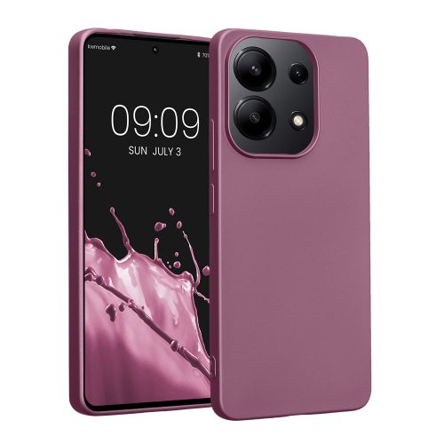 Kwmobile tok Xiaomi Redmi Note 13-hoz, lila, szilícium, KWM000020LX003C