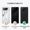 Kwmobile tok Asus ROG Phone 8 Pro telefonhoz, fekete, szilikon, KWM000022QK001C