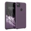 Kwmobile tok Google Pixel 4a telefonhoz, sötétlila, szilikon, KWM000011HX067C