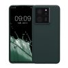 Kwmobile tok Xiaomi 13T/13T Pro-hoz, sötétzöld, szilikon, KWM000020IT006C