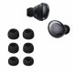 db Kwmobile cserehegy készlet Samsung Galaxy Buds Pro készülékhez, fekete, szilikon, KWM000025DT001C