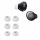 db Kwmobile cserehegy készlet Samsung Galaxy Buds Pro készülékhez, szürke, szilikon, KWM000025DT002C