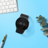 Kwmobile szíj Xiaomi Mi Watch/Mi Watch Color Sporthoz, fekete, nylon, KWM000025FH001C