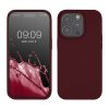 Kwmobile tok Apple iPhone 14 Pro-hoz, Burgundy, Szilikon, KWM000016NK039C