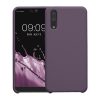 Kwmobile tok Huawei P20-hoz, sötétlila, szilikon, KWM0000094I036C