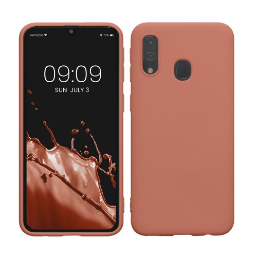 Kwmobile tok Samsung Galaxy A40, rózsaszín, szilikon, KWM000009ZX033C