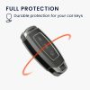 Kwmobile autókulcs fedél Hyundai 3 gomboshoz - Keyless Go, átlátszó/fekete, szilikon, KWM000025JI001C