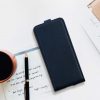 Husa Kwmobile pentru Samsung Galaxy A55 5G, Albastru inchis, Piele ecologica/Silicon, KWM000021OP002C
