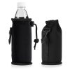 db Cooler Jacket fedő készlet 500 ml-es palackokhoz, Kwmobile, fekete, neoprén, 55885.02