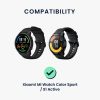 USB töltőkábel Xiaomi Mi Watch Color Sport/Watch S1 Active, Kwmobile, fehér, műanyag, 58354.02