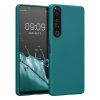 Kwmobile tok Sony Xperia 1 IV telefonhoz, szilikon, zöld, 58661.57