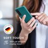 Kwmobile tok Sony Xperia 1 IV telefonhoz, szilikon, zöld, 58661.57