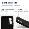 Kwmobile tok Xiaomi 12 Lite telefonhoz, szilikon, fekete, 59405.01