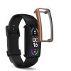 2 db Kwmobile tok készlet Fitbit Inspire 3/Inspire 2/Ace 3 tokokhoz, szilikon, fekete/arany, 53870.02