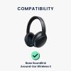 db fülpárna készlet Bose Soundlink Around-Ear Wireless II fejhallgatóhoz, Kwmobile, fekete, Eco-bőr, 59418.01