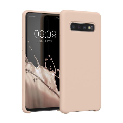 kwmobile tok Samsung Galaxy S10 telefonhoz, szilikon, rózsaszín, 47732.225