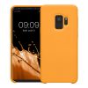 kwmobile tok Samsung Galaxy S9, szilikon, narancs, 44182.150