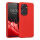 Kwmobile tok Asus Zenfone 9 telefonhoz, szilikon, piros, 59449.09