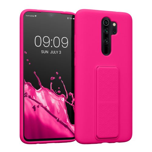 kwmobile tok Xiaomi Redmi Note 8 Pro telefonhoz, szilikon, rózsaszín, 58264.77