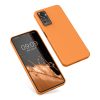 Kwmobile tok Xiaomi Redmi Note 11 Pro/Redmi Note 11 Pro 5G telefonhoz, szilikon, narancssárga, 57373.150