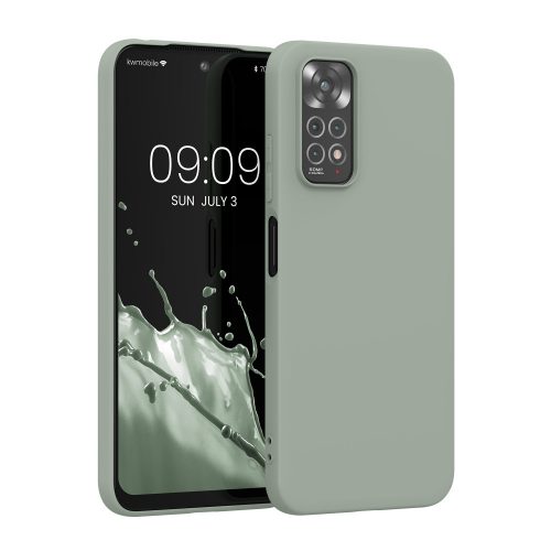 Kwmobile tok Xiaomi Redmi Note 11/Redmi Note 11s telefonhoz, szilikon, zöld, 57368.172