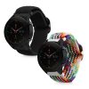 2 db szíjkészlet Xiaomi Mi Watch Color Sport/Watch S1 Active, Kwmobile, Multicolor, Nylon, 59518.02