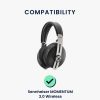 db-os fülpárna készlet Sennheiser Momentum 3.0 vezeték nélküli fejhallgatóhoz, Kwmobile, fekete, Eco-bőr, 59510.01