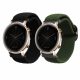 2 db szíj készlet: Huawei Watch GT 3 (42mm)/Watch GT 2 (42mm)/Watch 2, Kwmobile, fekete/zöld, nylon, 59533.01