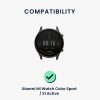 db szíj készlet Xiaomi Mi Watch Color Sport/Watch S1 Active, Kwmobile, fekete/zöld, nylon, 59518.01