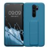 kwmobile burkolat Xiaomi Redmi Note 8 Pro telefonhoz, szilikon, kék, 58264.224